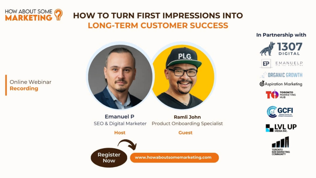 Featured image for the webinar How to Turn First Impressions into Long-Term Customer Success with Ramli John